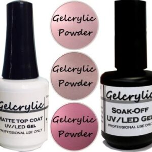 SHEBA NAILS Gelcrylic Matte Finish Kit – Princess Kit
