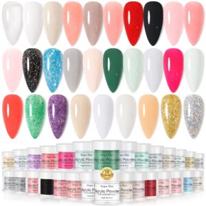 Major Dijit Professional Quality Acrylic Powder for 3D Acrylic Nails – No Nail Lamp Needed (29PCS)