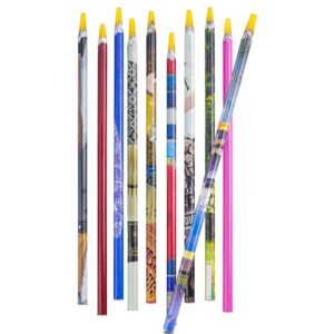 GA&EN Self Adhesive Pickup Pencil for Rhinestones and Diamond Painting, 10 PCS Long Rhinestone Picker Tool Kit for Nail Art, Nail Dotting Tools for Manicure, Jewel Applicator Gem Picker Pen Tool
