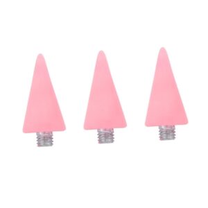 OHPHCALL Diy Nail Art Tools 3pcs Rhinestones Picker Head for Acrylic Dotting Pen Tip Manicure Pen Tip