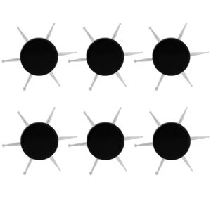 Framendino, 6 Pack Circular Dotting Tools for Nail Art 6-in-1 Manicure Dot Painting Design Pen Professional Salon or Home Use