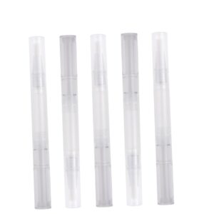 SKISUNO 3ml Empty Nail Oil Pens Brush Tip Applicators for Cosmetics Beauty Products
