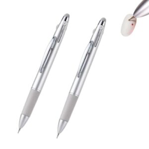5 in 1 Nail Art Dotting Pen, Nail Dotting Pen Press Type 5 in 1, 2025 Versatile in Ballpoint Pen Press Type Dotting Tool Nail Art (2pcs, One Size)