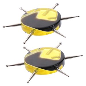 PLAFOPE Diy Nail Art Dotting Tool Set 2pcs Circular Dotting Tools Fine Tip for Clay Pottery