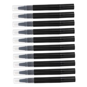 KAILIKETIY 10Pcs Empty Cosmetics Pens for Nail Art Oil Twist Top Applicators for Nail Nutrition Lip Gloss Essential Oils Refillable Tube Containers for Makeup