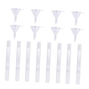 NOLITOY Portable Nail Polish Pens 8pcs Plastic Pens 8pcs Funnels for Beauty On-the-go