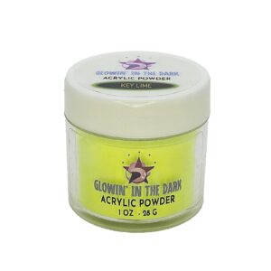 5Star Beauty Bar – Glowin’ in the Dark Acrylic Powder> Key Lime