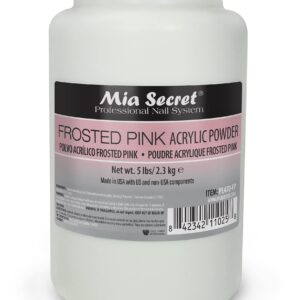Mia Secret Acrylic Powder – 5 LBS (Frosted Pink)