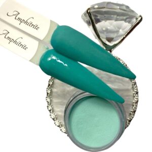 Amphitrite Dip Powder> Acrylic Powder> Nail Art Designs> Manicure or Pedicure Dipping Powder for Home or Salon Use. Dip Powder System> Long Lasting> Cruelty Free. 0.25 Oz Jar