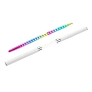 DOITOOL Nail Art Pen Kit 2pcs Double-ended Nail Art Brush for Fine Line Drawing for Diy