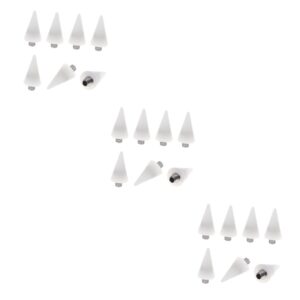 SOESFOUFU 3sets Nail Dotting Pen Wax Head Nail Art Rhinestones Wax Replacement Tips Diy Art Suitable for Salon Use 10pcs*3