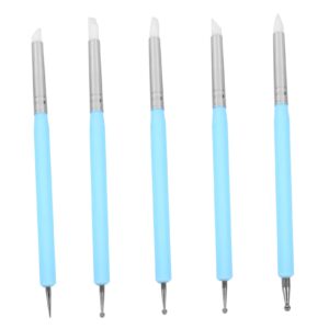 Healvian Manicure Tool Pen Set Non-corrosive Reusable for Nail Dotting Diy Nail Art Projects