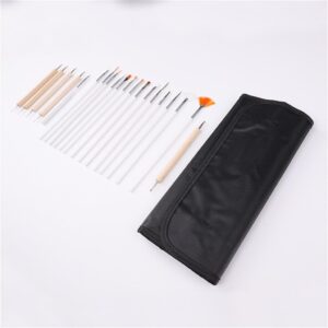 GSGRTYJIO Nail Pen Set Flower Pen Thread Pen Carving Pen Paint Pen Nail Tool Nail Pen