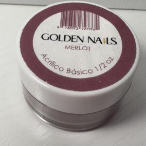 Acrílico Golden Nails Merlot