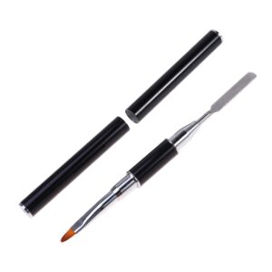 BELLIFFY 2-in-1 Multifunctional Nail Art Pen Extension Glue Tool Builder Gel Acrylic Nails Decor for Home Spa