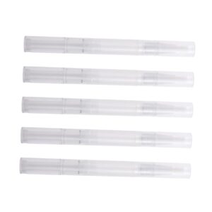 MERRYHAPY 12pcs Safe Leakproof Empty Nail Oil Pens Brush Tips for Cosmetics Perfect for Travel