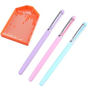 Gogogmee Nail Art Dotting Pen Set Rhinestones Picker Dotting Pen for Nail Art Perfect for Learners Professionals