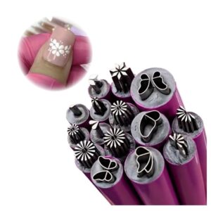 JHZHONG 15Pcs Nail Art Stamper Pen Set>Flower Nail Stamper Pen,Nail Art Pen Nail Stamping Plate Nail Art Stamper Kit>Nail Stamper Nail Art Tool with Different Patterns>Nail Art Tools for Women