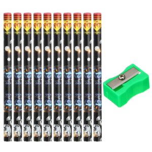PATIKIL 10 Pcs Drill Wax Pencil>Short Nail Dotting Pen Rhinestones Picker Wax Pencil with Green Pencil Sharpener Self Adhesive Pencil Gem Picker Tool>Rose red