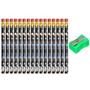PATIKIL 16 Pcs Drill Wax Pencil>Short Nail Dotting Pen Rhinestones Picker Wax Pencil with Green Pencil Sharpener Self Adhesive Pencil Gem Picker Tool>Rose red