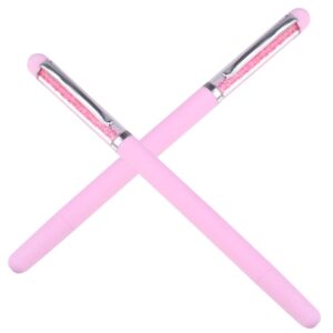 Balacoo 2pcs Tools Manicure Gem Pick up Applicator Dotting Pen Drill Pen Nail Art Tip Dot Paint Manicure Kit Nail Art Embossing Stylus Nail Art Tip Dot Paint Pen Brush Embroidered