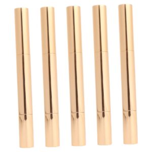 Outanaya Nail Polish Pen Empty Brush Tip Tube 5pcs 3ml Brush Tip Container for Nail Oil