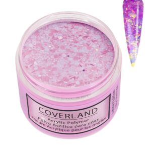 Tones Coverland Acrylic Nail Powder “Fuschia Jewel” – Limited Edition Acrylic Powder for Nail Design> Sculpting> and Masking Nail Bed Imperfections – Professional Acrylic Nail Supplies – (1.5 Oz)