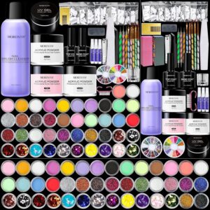 Morovan Professional 42 Colors Acrylic Powder Set for Beginners