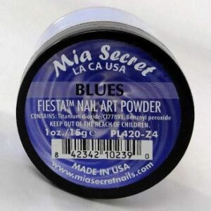 Mia Secret Nail Art Powder Fiesta Collection – 1 oz. (Blues)