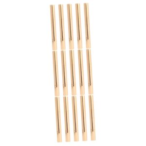 minkissy 3sets Metallic Gel Nail Polish Brush Tip Pen 5ml Empty Brush Pen for Nail Oil 5pcs*3