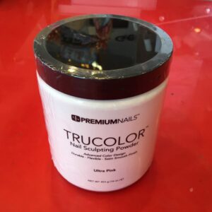 Premium Nail Acrylic Nails Trucolorpowder – 16oz/453g – Ultra Pink