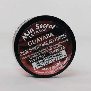 Mia Secret Nail Art Powder Color Punch Collection – 1 oz. (Guayaba)