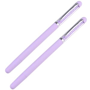 SOESFOUFU Nail Art Dotting Tool Kit 2pcs Rhinestones Picker Manicure Dotting Pen for Women Salon Home Use